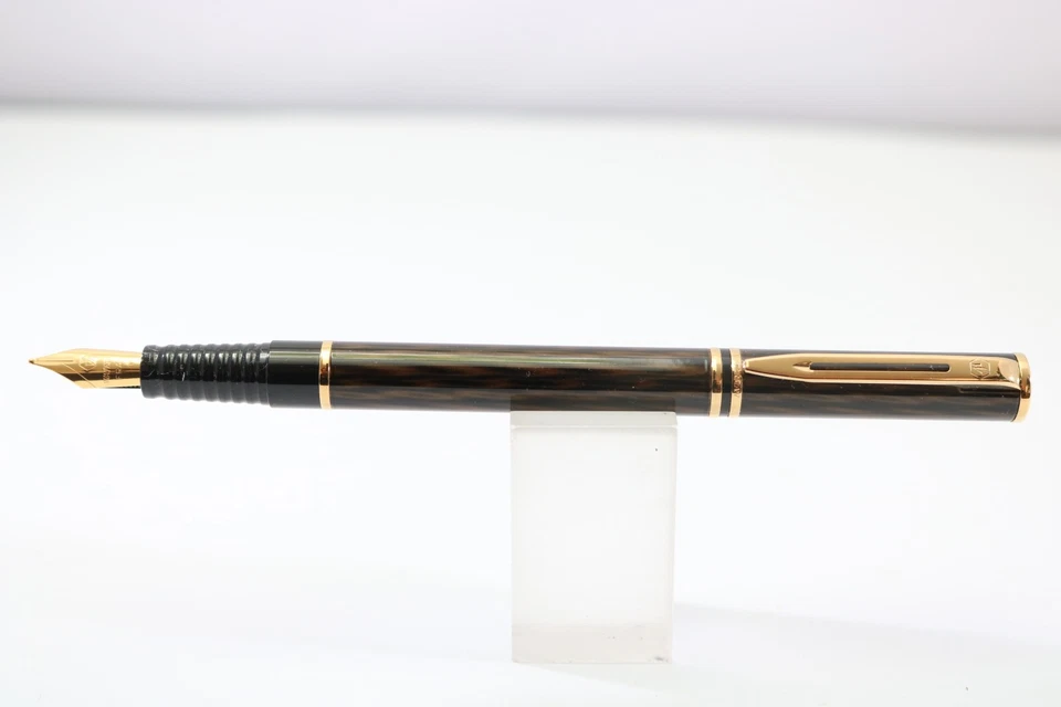 Vintage (c2000) Waterman Laureat MKII Shadow Brown Medium Fountain Pen, NOS - Image 2 of 4
