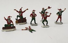 VINTAGE HANS HEINRICHSEN SANTA CLAUSE RARE COLLECTIBLE CHRISTMAS FIGURINES