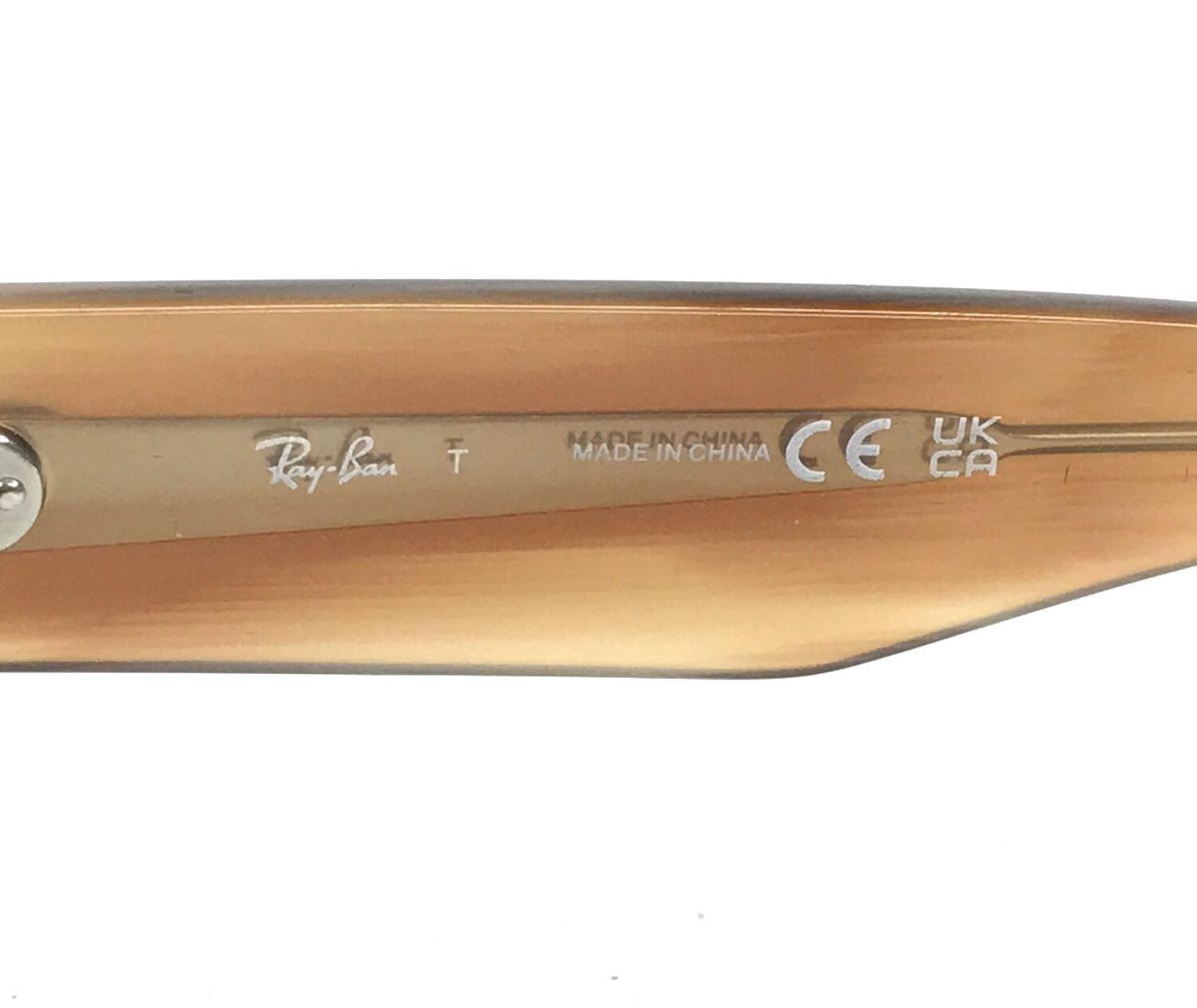 Ray-Ban Sunglasses RB2289 MEGA BALORAMA 1403/51 Striped Brown with Brown Lenses Ray-Ban Ray-Ban Rb2289 Mega Balorama Sunglasses | Neiman Marcus main image 3