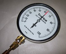 Trerice Dial Thermometer, 0-100 Degrees F Range, Model V80045, New