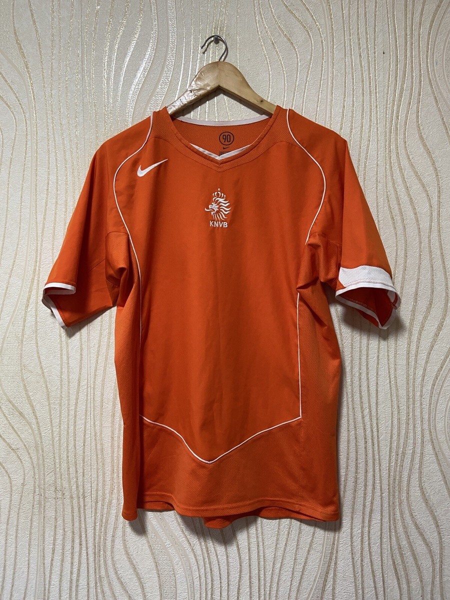 NETHERLANDS 2004 2006 HOME FOOTBALL SHIRT SOCCER JERSEY NIKE sz M