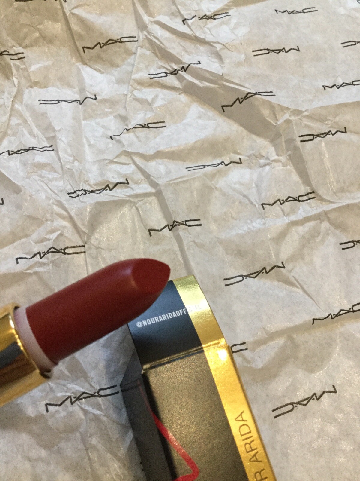 Mac Cosmetics Mac Maker Lipstick~Nour Arida~New In Box~@nouraridaofficial-image