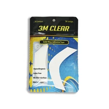 1522 Double Sided Clear Daily Wear 3/4" X 3" AA Contour Wig 3M Toupee Tape 108 P