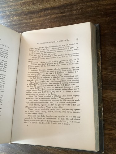 A History of Swedish-Americans of Minnesota 3 Vol Set 1910 LEATHER Spine Corners - Picture 9 of 24