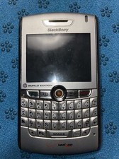 BlackBerry Curve 8330 Silver Verizon QWERTY   Untested No Battery   Was Working 