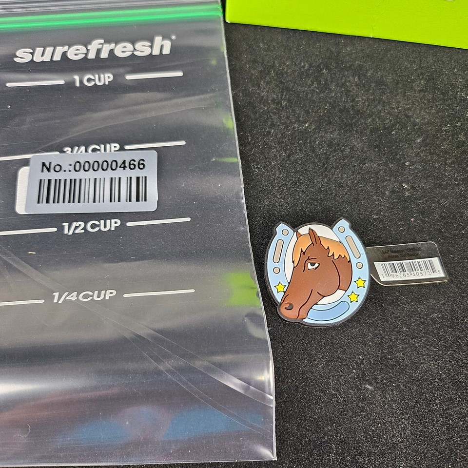 Crocs 10012438 Jibbitz Horse Girl Badge Shoe Charm Unisex Kids