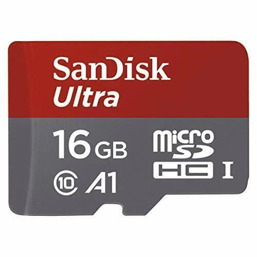 Micro SD 16GB SanDisk Ultra A1 Memoria MicroSD Memory Card 16 GB + adattatore - Immagine 3 di 3