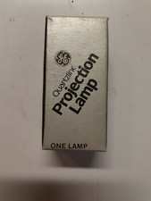 New DYP GE Quartzline Projection Lamp Bulb 120 V 600 Watt Free Shipping NOS