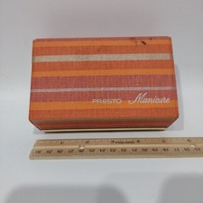 Vintage Presto Manicure Set Mid-Century, Made in USA. **For parts, Not Working