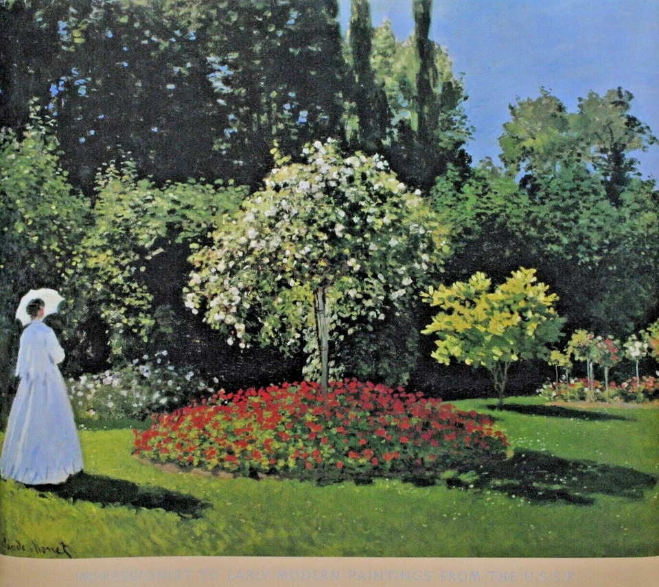 Edición limitada: Mujer en un jardín de Claude Monet Museo Metropolitano de Arte Foto 2 de 4