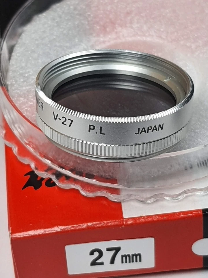 27mm Polarizer PL Glass Lens Filter Japan 27 mm Polarizing Pol Bower E27 E-27 - Image 2 of 4