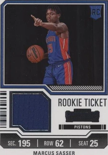2023-24 Panini Contenders - Marcus Sasser #RTS-SAS