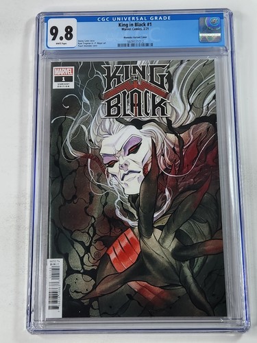 King in Black 1 Peach Momoko Variant CGC 9.8 White Pages Marvel 2020
