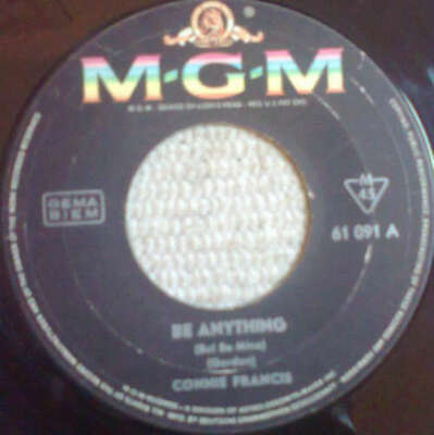 Connie Francis - Be Anything But Be Mine / To 7'' Mono Vinyl Schal