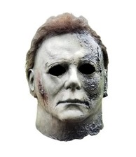 Michael Myers Mask Deluxe Adult Latex Halloween Horror Fancy Dress Killer Scary