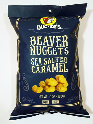 Buc-ee's Beaver Nuggets Sea Salted Caramel 10 oz. Bag Sharing Size