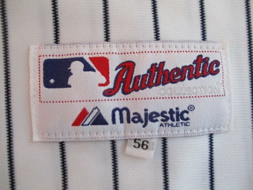 Majestic RANDY JOHNSON No. 41 NEW YORK YANKEES (Size 56) Baseball Jersey - Picture 3 of 5