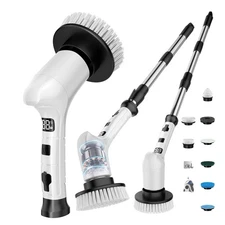 Spin Scrubber for Cleaning Bathroom,Cordless Power Shower Scrubber - Cleaning...