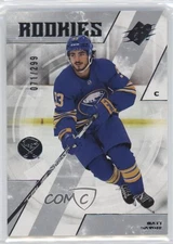 2023-24 SPx Rookies /299 Matthew Savoie Matt Savoie #121 Rookie RC