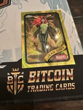 2025 Topps Chrome Marvel #94 Yellow Lava Refractor Nice Jean Grey