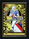 2018 Panini Elements Radioactive Rookie Materials Gold 5/49 Josh Allen RC