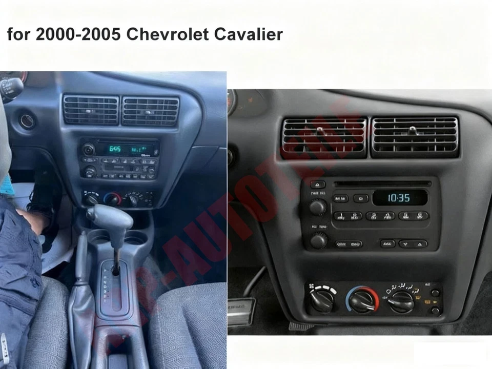 Radio estéreo GPS Apple Carplay de 7" para Chevrolet Cavalier Android15 2000-2005 Foto 2 de 4