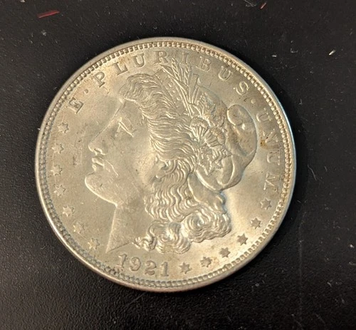 1921 Morgan Silver Dollar XF-AU
