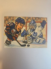 New York Islanders Custom Caricature Card - Shawn Bates 2002 Penalty Shot