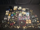 lot of vintage costume jewelry Pins Necklaces Earrings