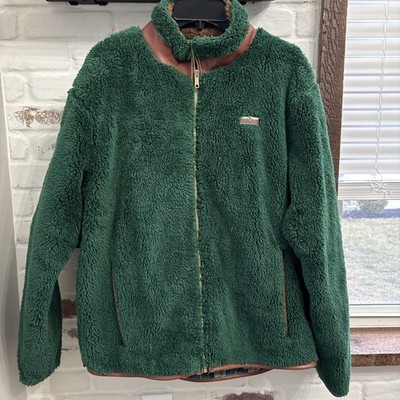 KJP The Great Moose Fleece Size M Green NE House Tartan Unisex Stylish & Cozy