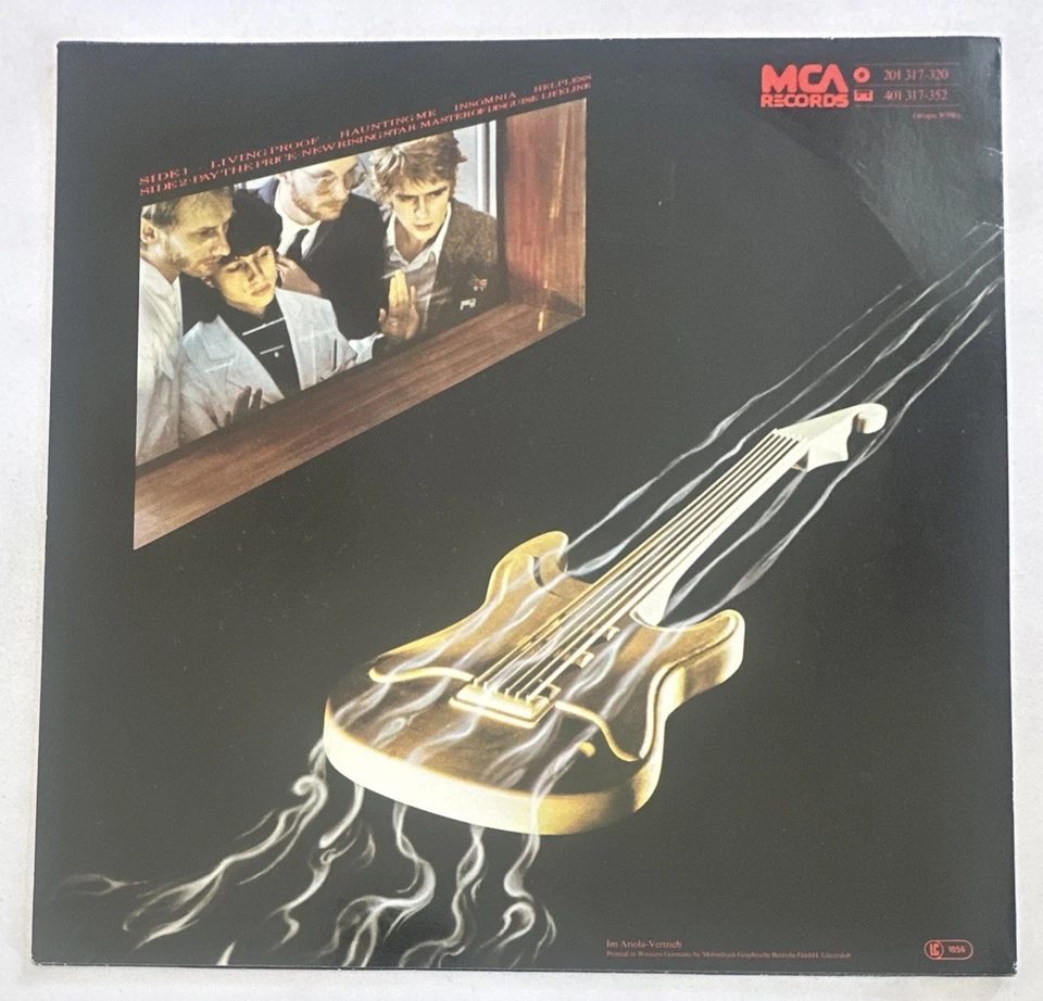 Wishbone Ash Just Testing LP Album Vinyl Record  German Issue VG+ / EX - Image 3 of 4