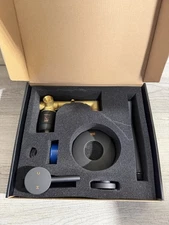 VIGO Olus Single Handle Wall Mount Bathroom Faucet in Matte Black VG05001MB