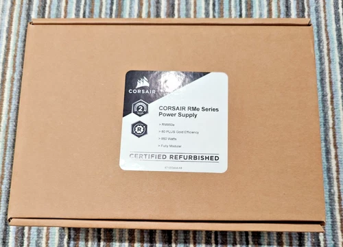 Corsair Refurbished RMe Series RM850e ATX Power Supply (CP9020263UK)