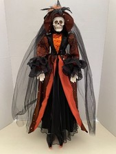 Halloween 28" Standing Skeleton Witch