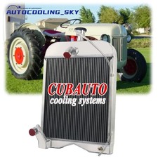 For Ford 2N 8N 9N Models Tractors Aluminum 3-Row Radiator 8N8005,86551430 ALLOY