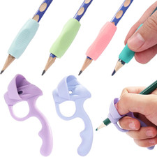 Pencil Grips for Kids Handwriting 5 Pack Silicone Ergonomic Posture Corrector