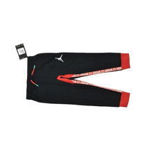 Air Jordan Kids Boys Black Jogger Sweatpants Cotton Blend NEW Size 6 85B038-023