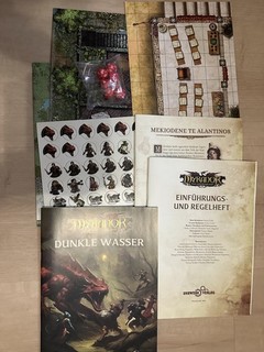 Myranor Starterbox in der ELF Ausgabe zum Schwesterkontinent von Aventurien