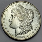 1891 CC Carson City U.S. Silver Morgan Dollar - XF Cleaned