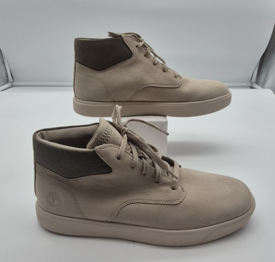 Timberland Emerson Street Mid Lace Premium Leather Chukka Sneaker Mens Sz 10.0