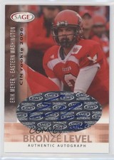 2006 SAGE Auto Bronze Level /650 Erik Meyer #A35 Auto no9