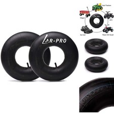 2-Pack 15x6.00-6 Inner Tubes TR13 Valve Stem Lawn Mower Tractor Tire Replacement