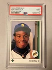1989 Upper Deck Ken Griffey JR. #1 Star Rookie RC PSA 9 Mint Seattle Mariners