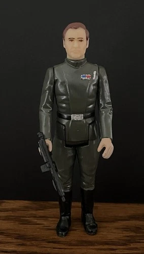 Star Wars Imperial Officer Motti Custom Vintage Kenner Style Figure 3.75” Olive