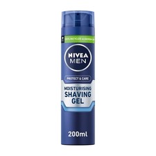 NIVEA Men Protect & Care - Moisturising Men Shaving Gel - Beard Care - 200ml 14.20 per litre