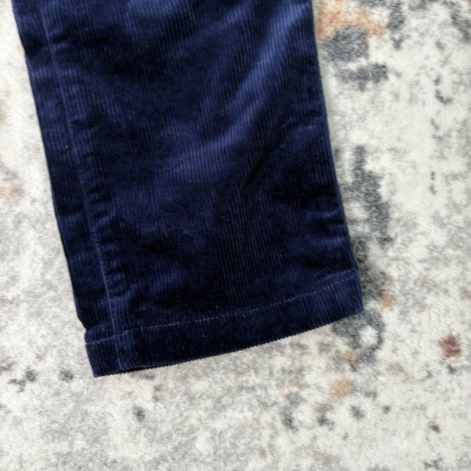 Pantalones de pana Mini Boden para niños con cintura ajustable azul marino talla: 10 años nuevos con etiquetas Foto 3 de 4