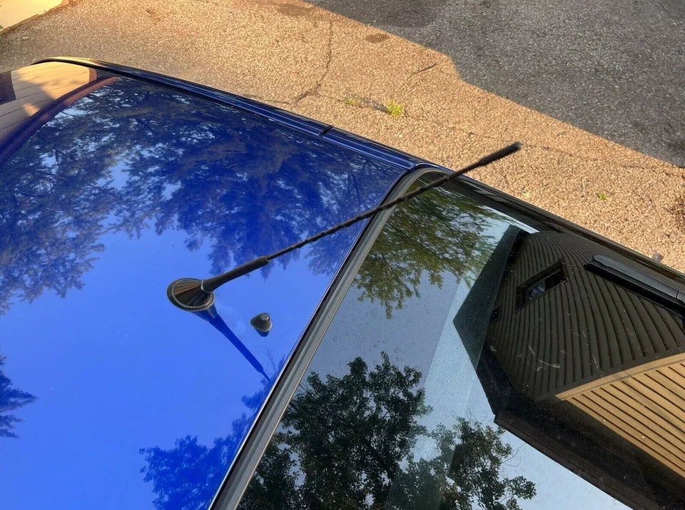 Antena de 16 pulgadas mástil de goma negro radio de alimentación AM/FM para Honda Insight 2000-2014 Foto 4 de 4