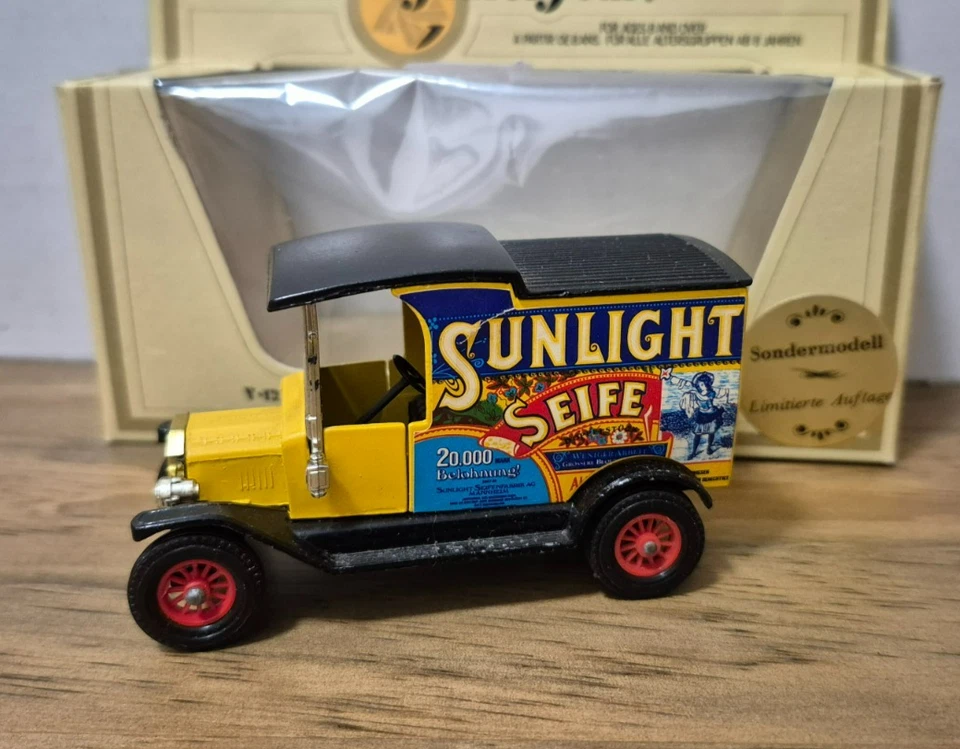 Y 12 1912 Ford Model T Sunlight Seife Models of Yesteryear Matchbox in I Box - Bild 2 von 4