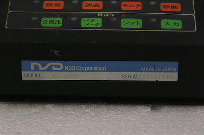 NSD CORPORATION ABS/PSW PROGRAM MODULE VS-20TP FREE SHIP | eBay NSD CORPORATION ABS/PSW PROGRAM MODULE VS-20TP FREE SHIP | eBay