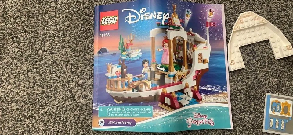 Lego Disney Princess 41153 ARIEL'S ROYALCELEBRATION BOAT NEW NISB